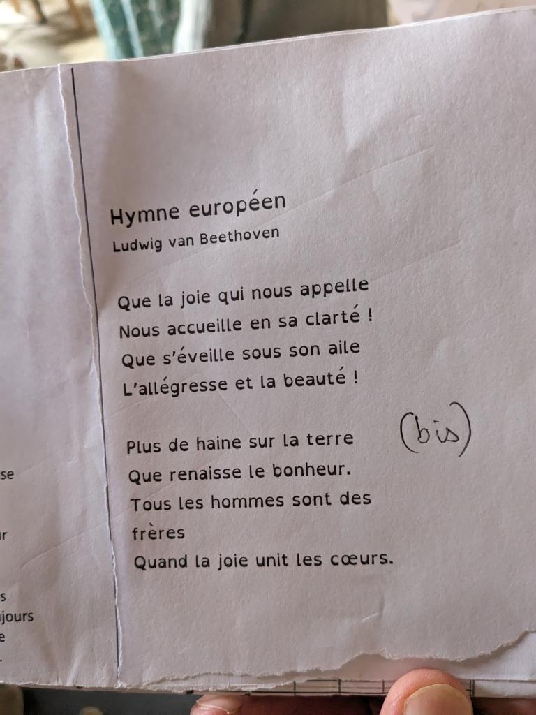 Hymne européen