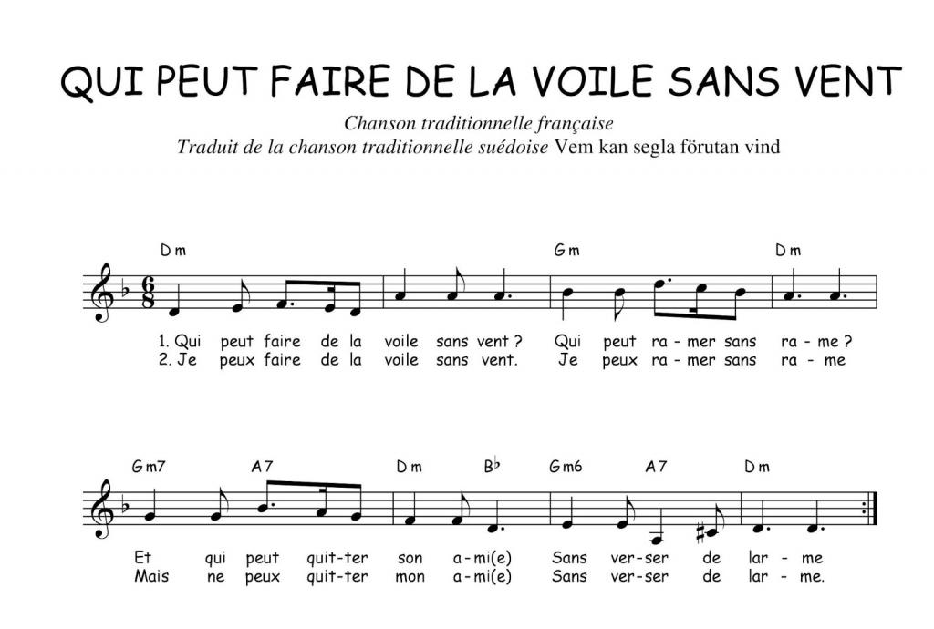 Qui peut faire de la voile sans vent Qui peut faire de la voile sans vent